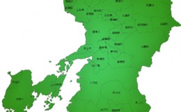 熊本の地図