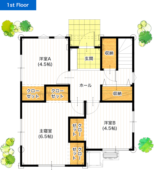 25坪 3ldk 2階リビング 新築プラン 価格と間取り アイパッソの家 熊本の建売住宅メーカー サンタ不動産